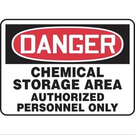 Accuform OSHA DANGER SAFETY SIGN CHEMICAL MCHL024XL MCHL024XL